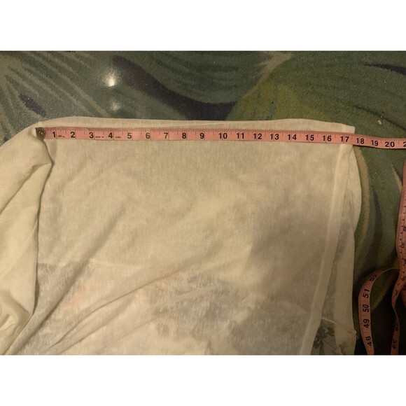 Elena Baldi Women’s 3X Semi Sheer Cardigan With Built In Silk Scarf - Picture 10 of 11